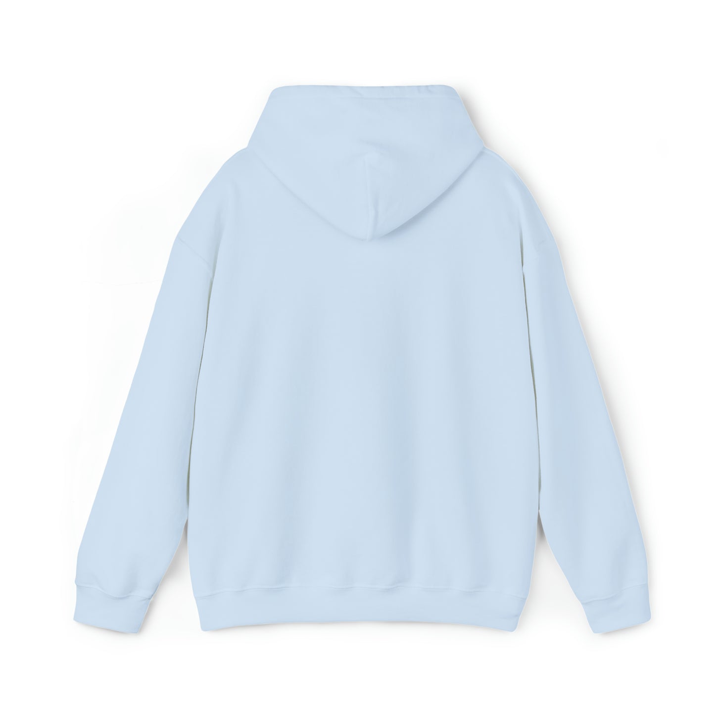 Mismatched Letters II "Classics" Collection Hoodie in Light Blue