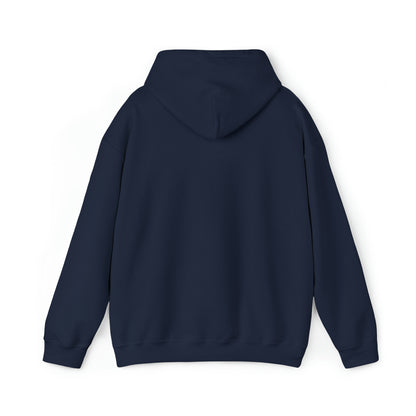 Mismatched Letters "Classics" Collection Hoodie in Navy