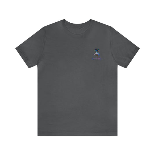 Kaleidoscope Logo "Prismatic" Collections Tee in Asphalt