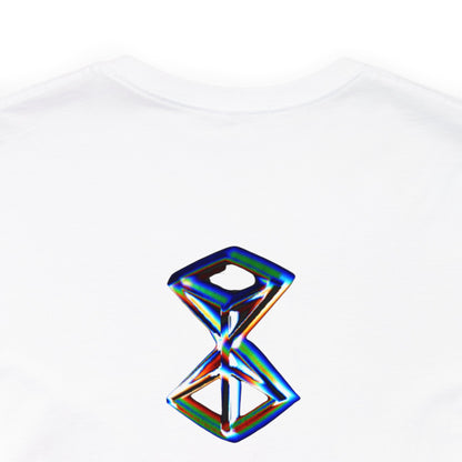 Kaleidoscope Logo "Prismatic" Collections Tee in White