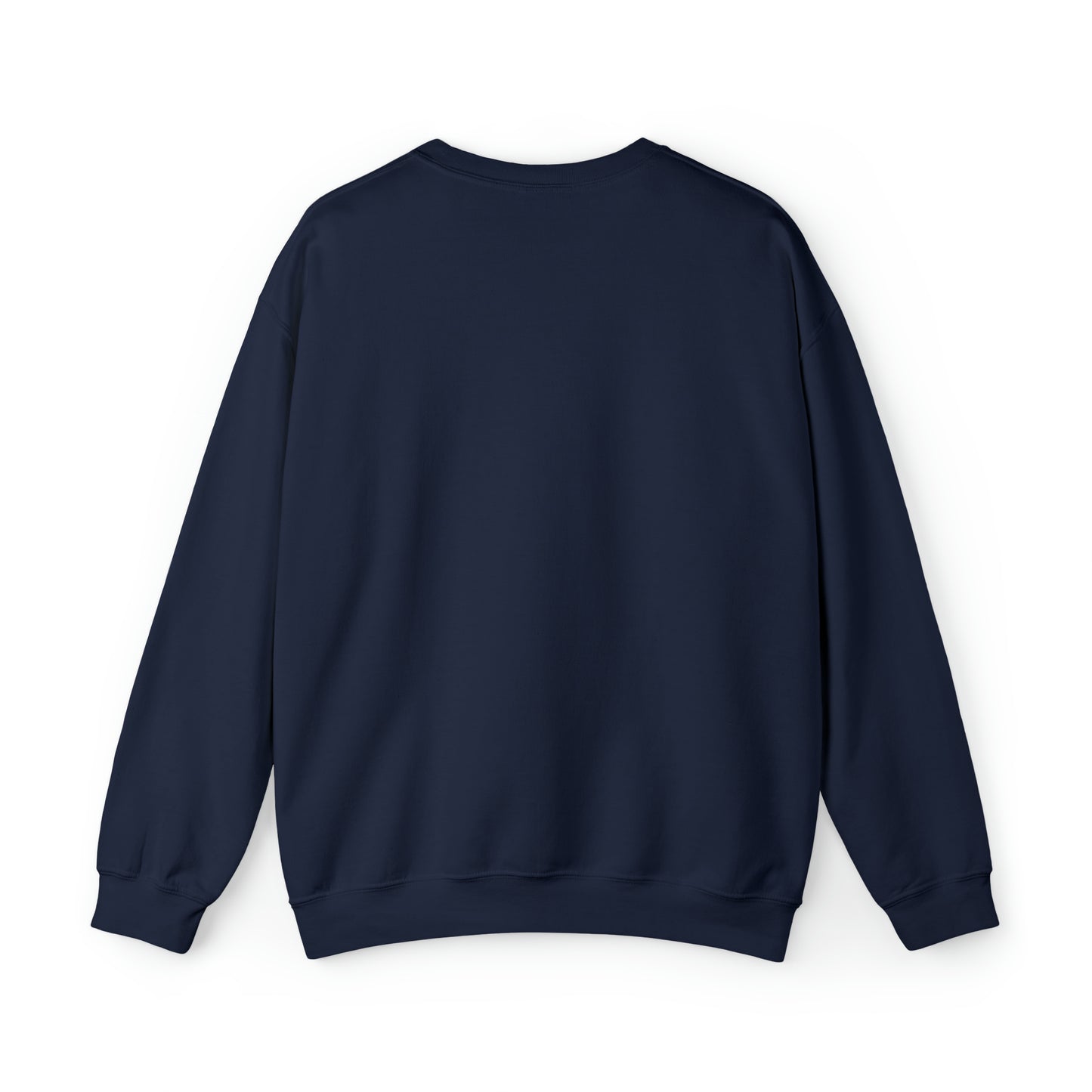 Mismatched Letters II "Classics" Collection Crewneck Sweatshirt in Navy