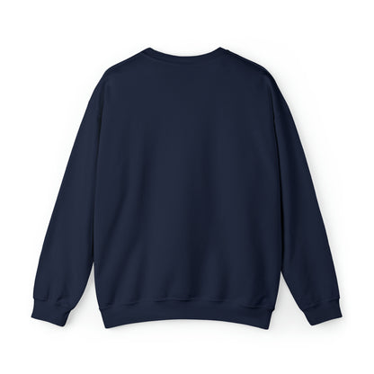 Mismatched Letters II "Classics" Collection Crewneck Sweatshirt in Navy