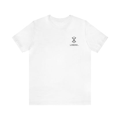 Loading Black Logo "Classics" Collection Tee in White