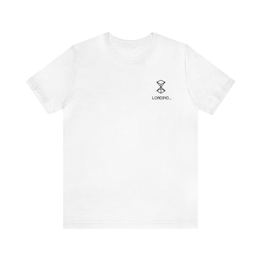 Loading Black Logo "Classics" Collection Tee in White