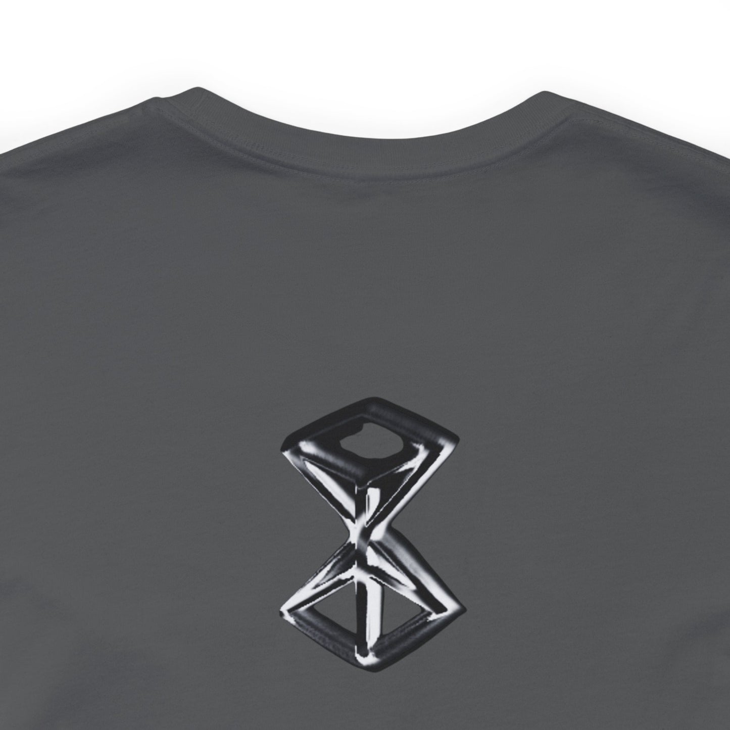 Monochrome Kaleidoscope Logo "Prismatic" Collection Tee in Asphalt