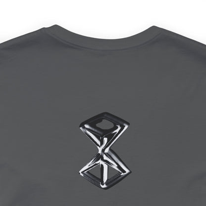 Monochrome Kaleidoscope Logo "Prismatic" Collection Tee in Asphalt