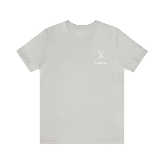 Loading White Logo "Classics" Collection Tee in Silver