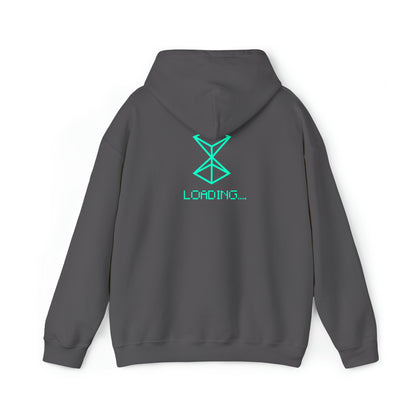 Loading Turquoise Logo "Classics" Collection Hoodie in Charcoal