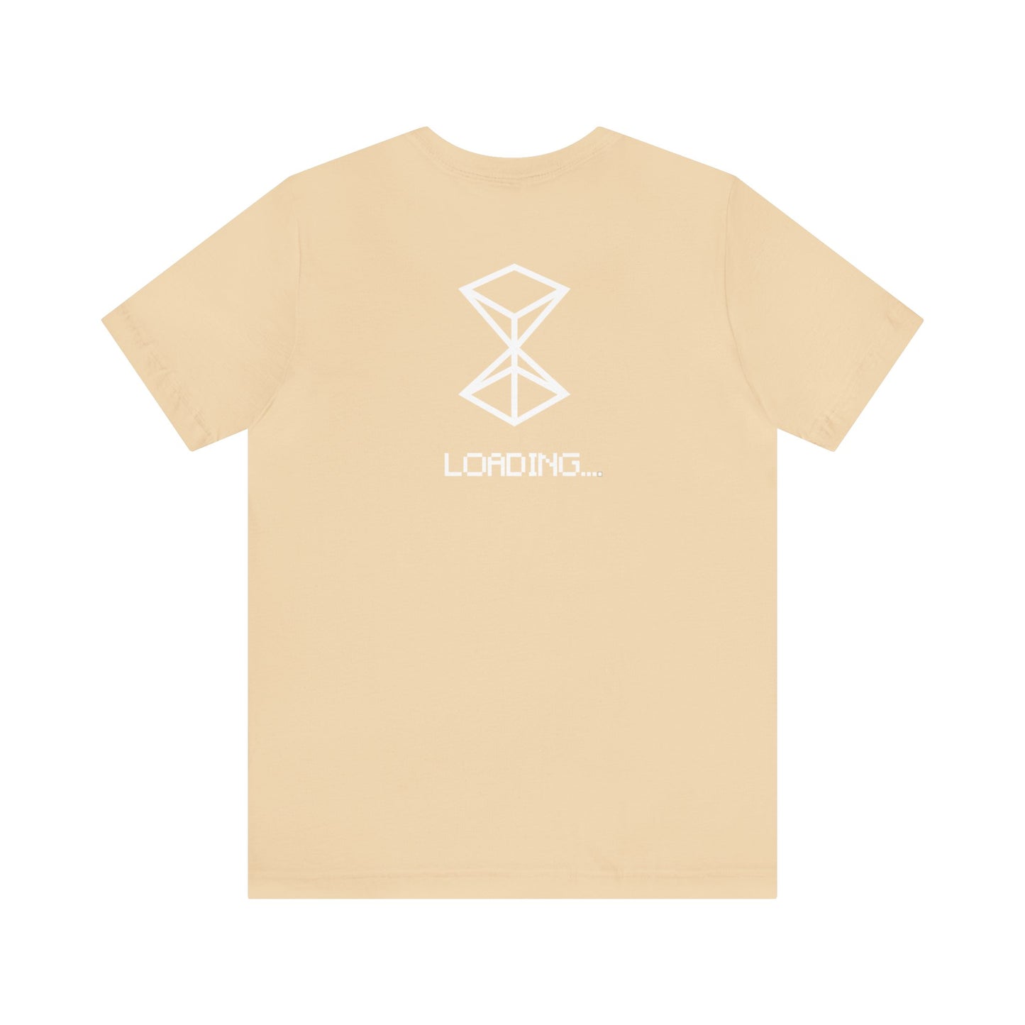 Loading White Logo "Classics" Collection Tee in Soft Cream