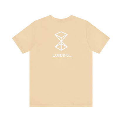 Loading White Logo "Classics" Collection Tee in Soft Cream