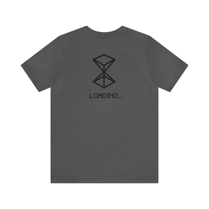 Loading Black Logo "Classics" Collection Tee in Asphalt