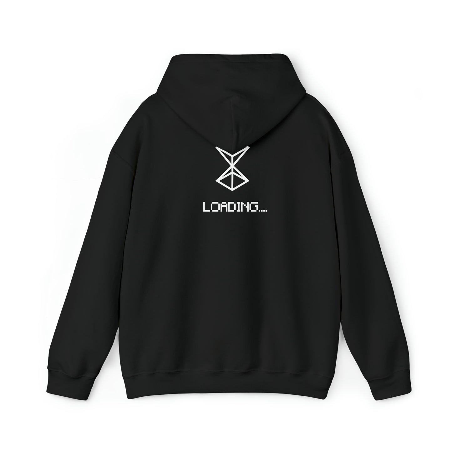 Loading White Logo "Classics" Collection Hoodie in Black