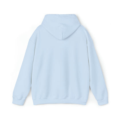 Mismatched Letters "Classics" Collection Hoodie in Light Blue