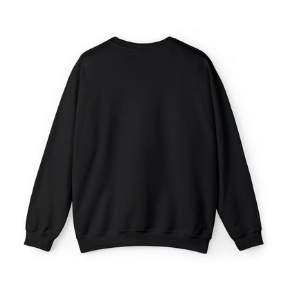 Mismatched Letters "Classics" Collection Crewneck Sweatshirt in Black