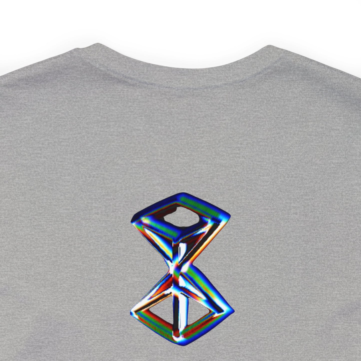 Kaleidoscope Logo "Prismatic" Collections Tee in Heather Grey