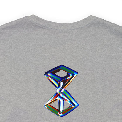 Kaleidoscope Logo "Prismatic" Collections Tee in Heather Grey