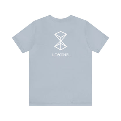 Loading White Logo "Classics" Collection Tee in Light Blue